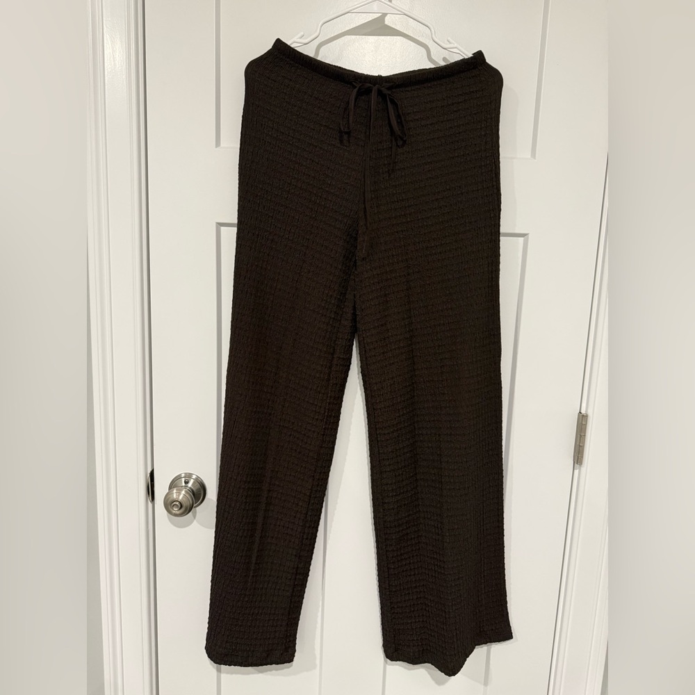 Zara Black Wide Leg Pants
